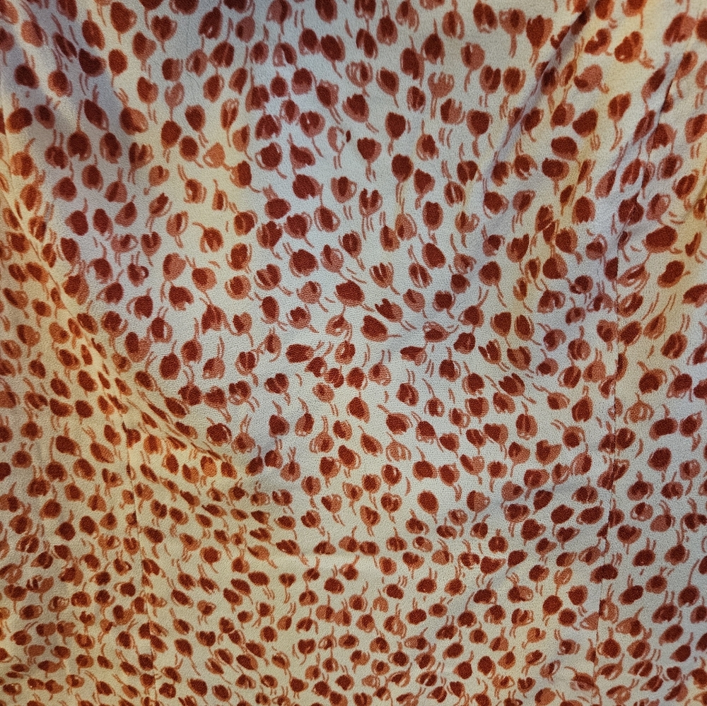 Reformation Size 4 Sleeveless Fitted Floral Print Diandra Top In Alma Print - Picture 5 of 7